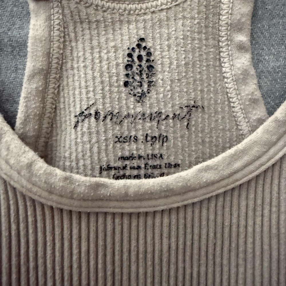 Free People Ribbed Tank - Picture 2 of 3